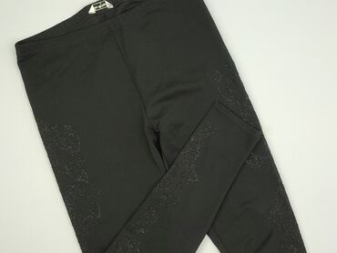 legginsy prążkowane reserved: Miss Selfridge, Leggings Elegant for women, size 2XL (EU 44)