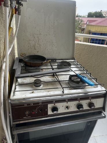 dekor soba: Plitə Qazlı, Ayrıca dayanan, 3 gözlü, İşlənmiş