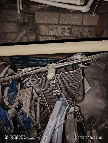 Şəhər velosipedləri: Saft velosiped satıram yenidən seçilmir qalib padvalda bidene arxada — 9