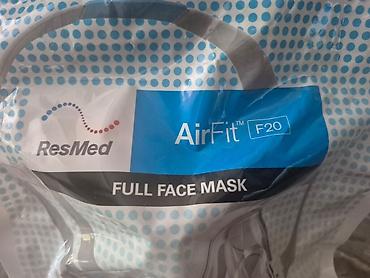 Маски медицинские: ResMed AirFit F20 Full Face Mask — маска для СИПАП/БИПАП-терапии - — 3