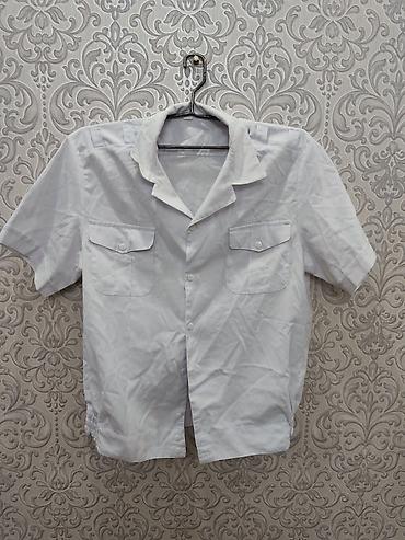 Рубашки: Мужская рубашка, XL, 2XL, Adidas, Б/у, цвет - Белый, Самовывоз — 1