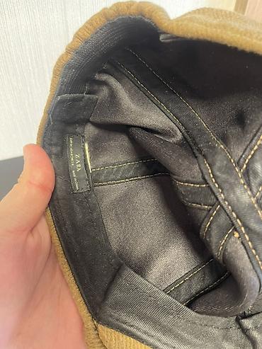 Kişi geyimləri: ZARA kişi newsboy/kepka şapka - Rəng: qum rənginə yaxın açıq qəhvəyi — 2
