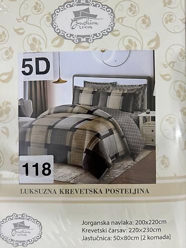 mini secko: Luksuzna krevet­ska posteljina – Fashion Room, 5D dizajn Sadržaj — 9