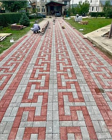 пчелка инструмент бишкек: ВИБРОПРЕССОВАННАЯ БРУСЧАТКА ГАРАНТИЯ 10 ЛЕТ😍 -Толщина 6см, 20*10 — 6