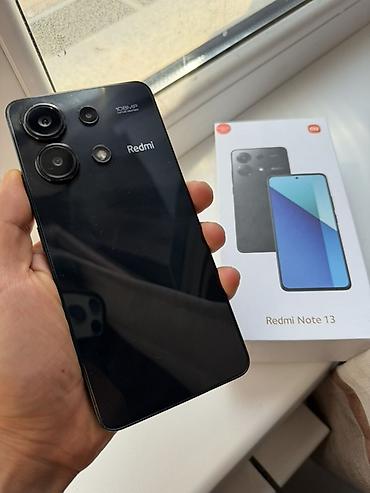 redmi note 8 бу: Redmi, Redmi Note 13, Б/у, 256 ГБ, цвет - Черный — 2