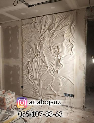 laminat panel: 3 d effektli barelyef gorelyef işləri. hər məkana uyğun ( ev, ofis — 1