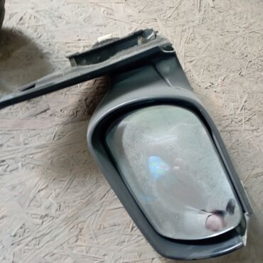 зеркала бу: Боковое левое Зеркало Mazda 2003 г., Б/у, цвет - Серебристый, Оригинал