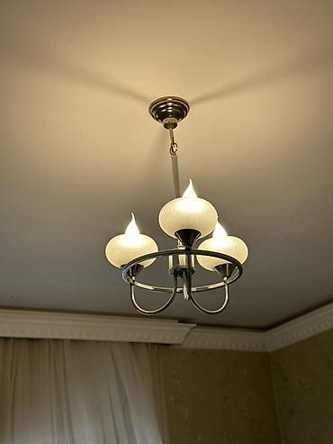Çilçıraqlar: Çılçıraq, 3 lampa, Metal — 2