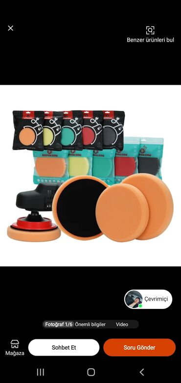 Kəsici disklər: Buffing King yun cilalama diskı - Növ: Avtomobil gövdəsi üçün — 6