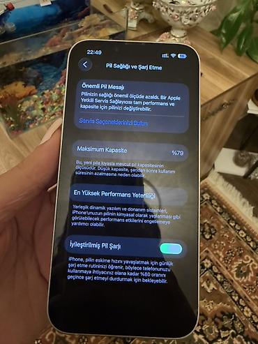 ayfon es 6: IPhone 14, 128 GB, Deep Purple, Barmaq izi, Face ID — 6