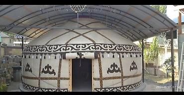 Аренда юрт: Аренда юрты, Каркас Деревянный, 75 баш, С полом, Самовар, Стол — 9