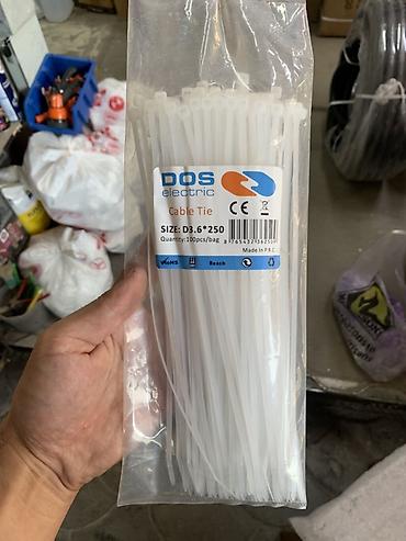 Внутренняя отделка: Стяжки нейлоновые DOS electric (Cable Tie) - Размер: 3.6 × 250 мм — 1