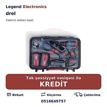 dinamometrik acar: Elan başlığı: Akkumulyatorlu elektrik alət dəsti: drel — 1