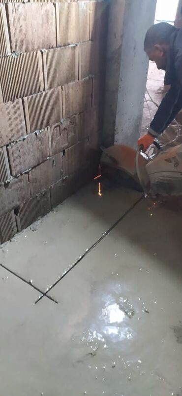Beton işləri: Beton kəsmə beton kəsimi beton kəsmək deşmə karotçu - Beton kəsmə — 9