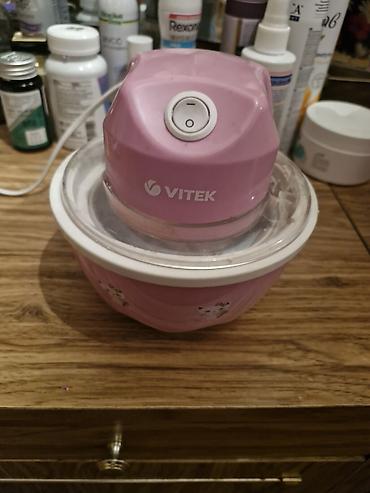 internet device: Мороженица VITEK VT-8600 PK (розовая) - Максимальный объем: 500 мл - — 2
