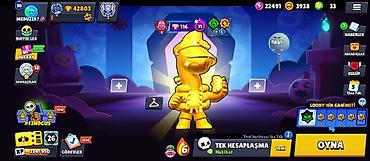 benetton çanta: Brawl Stars oyunu üçün yüksək səviyyəli hesab - Səviyyə: Maksimum 11 — 6