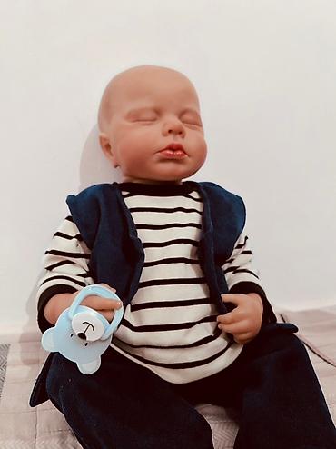 Другие детские вещи: Реалистичная кукла-реборн (младенец) - Материал: мягкий — 8