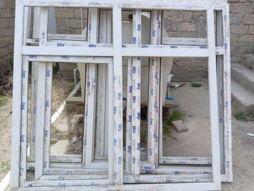 plastik qapi pencere setkasi: İkili Plastik pəncərə İşlənmiş