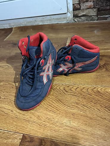 nike machomai 2: Мужские кроссовки, 33, Asics, Б/у, цвет - Синий, Самовывоз — 2