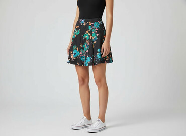 spódnice mini z rozcięciem na nodze: Bershka, Spódnica damska, rozmiar S