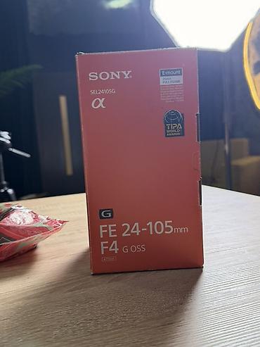 Elektronika: Sony FE 24-105mm F4 G OSS (SEL24105G) obyektiv – E-mount, full-frame — 1