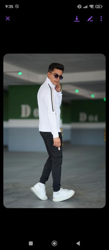 Trenerke: Komplet, 2XL (EU 56), Likra — 4