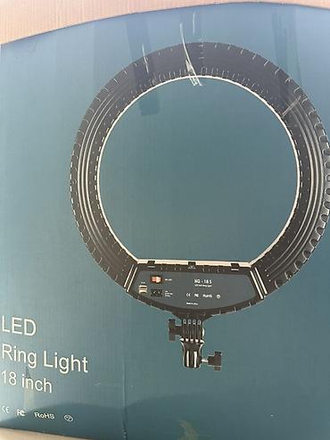 Фото и видеокамеры: HQ-18S LED Soft Ring Light – 18 inch halqa işıq Xüsusiyyətlər: - — 4