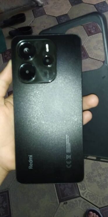 Redmi: Redmi, Redmi Note 14, Колдонулган, 256 ГБ, түсү - Кара, 2 SIM
