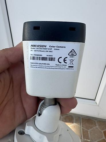 dvr hikvision: • 3 ədəd Hikvision rəngli kamera • DVR Hikvision • HDD WD 10PURX — 2
