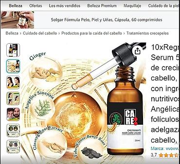 Уход за телом: США средство от облысения от выпадения волос для роста волос будит — 8