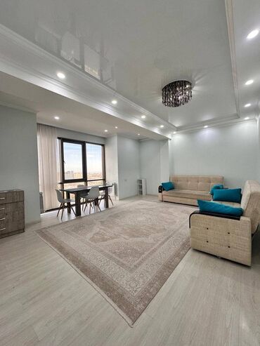 квартиры в районе пишпек: 3 комнаты, 104 м², Элитка, 9 этаж, Евроремонт