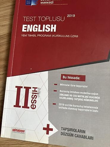 array informatika pdf 2026: İngilis dili Testlər 11-ci sinif, DİM, 2-ci hissə, 2019 il — 1