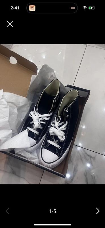 converse canta: Endirim eliye bileremOriginal ve teze!Klassik qara 39razmer “Converse — 1