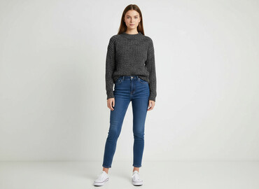 bluzki z błyszczącą nitką: FB Sister, Women`s sweater, size XS