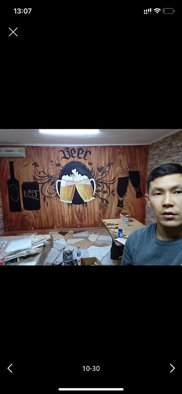 Декоративная роспись: Аэрография, Художественная роспись, Барельеф Больше 6 лет опыта — 6