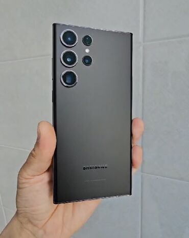 продажа сотовых телефонов в бишкеке: Samsung Galaxy S23 Ultra, Б/у, 256 ГБ, цвет - Черный