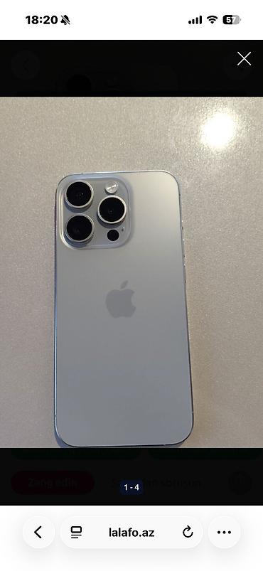 iphone 16 pro: IPhone 15 Pro, 128 GB, Desert Titanium, Face ID — 1