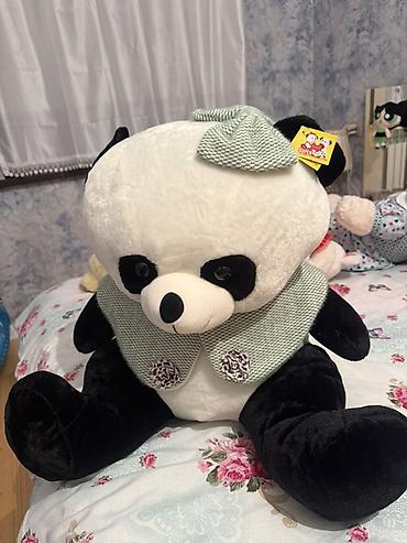 panda sekilleri: Böyük ölçülü plyuş panda oyuncağı - Yumşaq və toxunuşa xoş plyuş — 2
