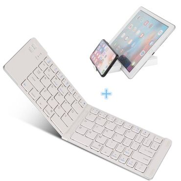 клавиатуры для планшетов: Акция! Беспроводная Bluetooth клавиатура FK228 Арт.1504 складная
