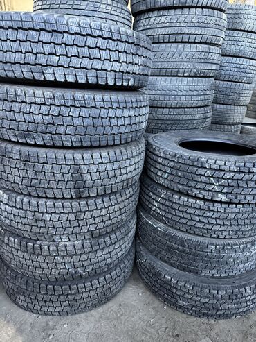 Шины: Шины 195 / 80 / R 15, Зима, Б/у, Комплект, Япония, Bridgestone