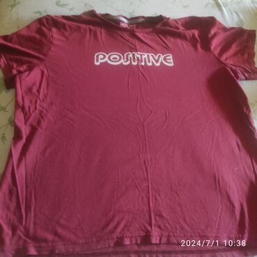 Majice kratkih rukava: XL (EU 42), Pamuk, bоја - Bordo