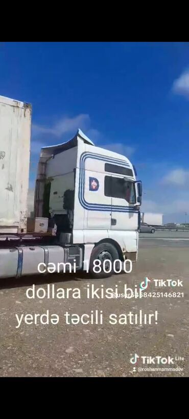 дом на колесах turbo az: MAN yük maşını – dartqı və qoşqu komplekti - Markası: MAN - Növ: Uzun