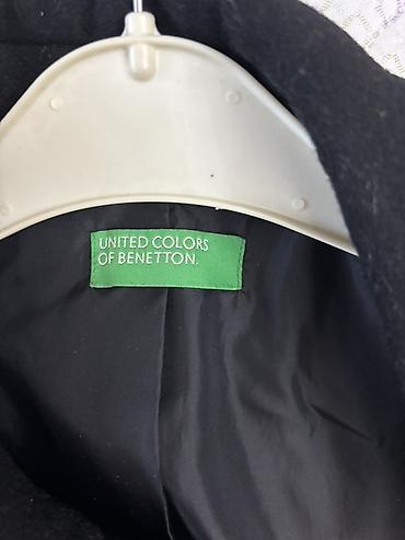 Paltolar: Palto, Benetton, S, rəng - Qara — 6