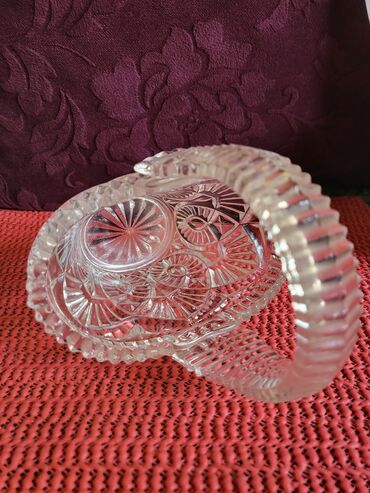 Kante: Korpa nova perfektan rad,ceska 70te. Korpa je cela od stakla. sve — 9