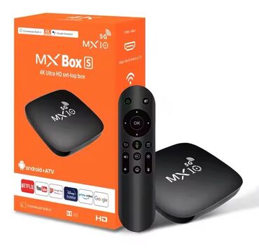 Smart TV bokslar: Yeni Smart TV boks 4 GB / 32 GB, Android, Pulsuz çatdırılma