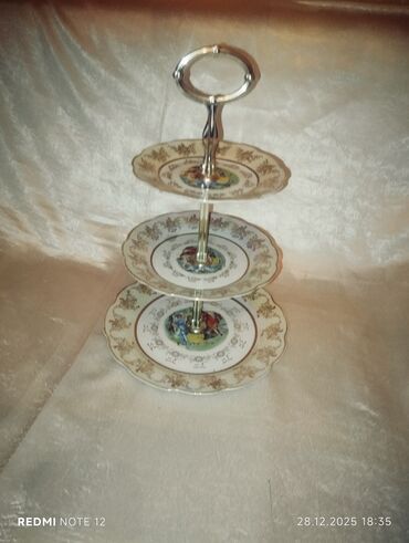 Çay dəstləri və servizlər: Çay dəsti, rəng - Narıncı, Şüşə — 11