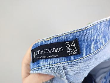 hermesy klapki: Stradivarius, Jeansy damskie, rozmiar XS — 4