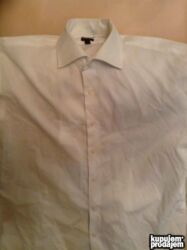 Košulje: Košulja Na duge rukave, L (EU 52), M (EU 50), Calvin Klein, bоја - Bela, Pamuk — 9