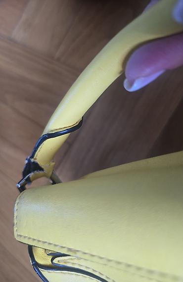 Torbe: LOEWE mini puzzle satchel žuta torba. Nosi se u ruci, vintage model — 9