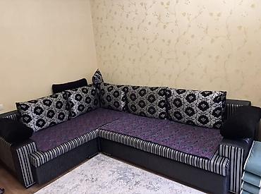 sofa: Угловой диван, C подушками — 1
